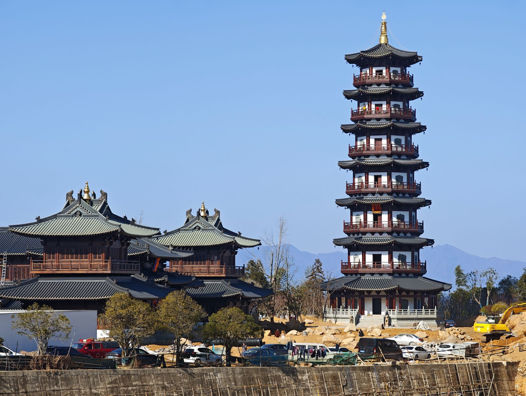 九华禅寺实景照片