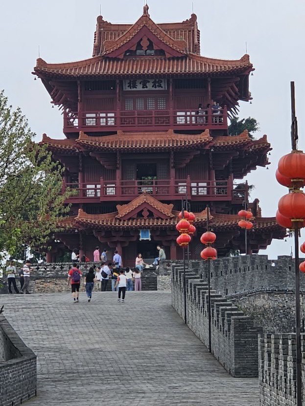 肇庆古城墙旅行图片 2