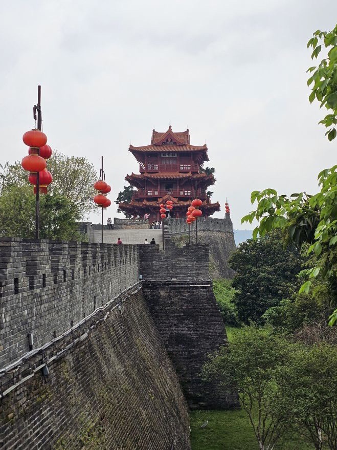 肇庆古城墙旅行图片 1