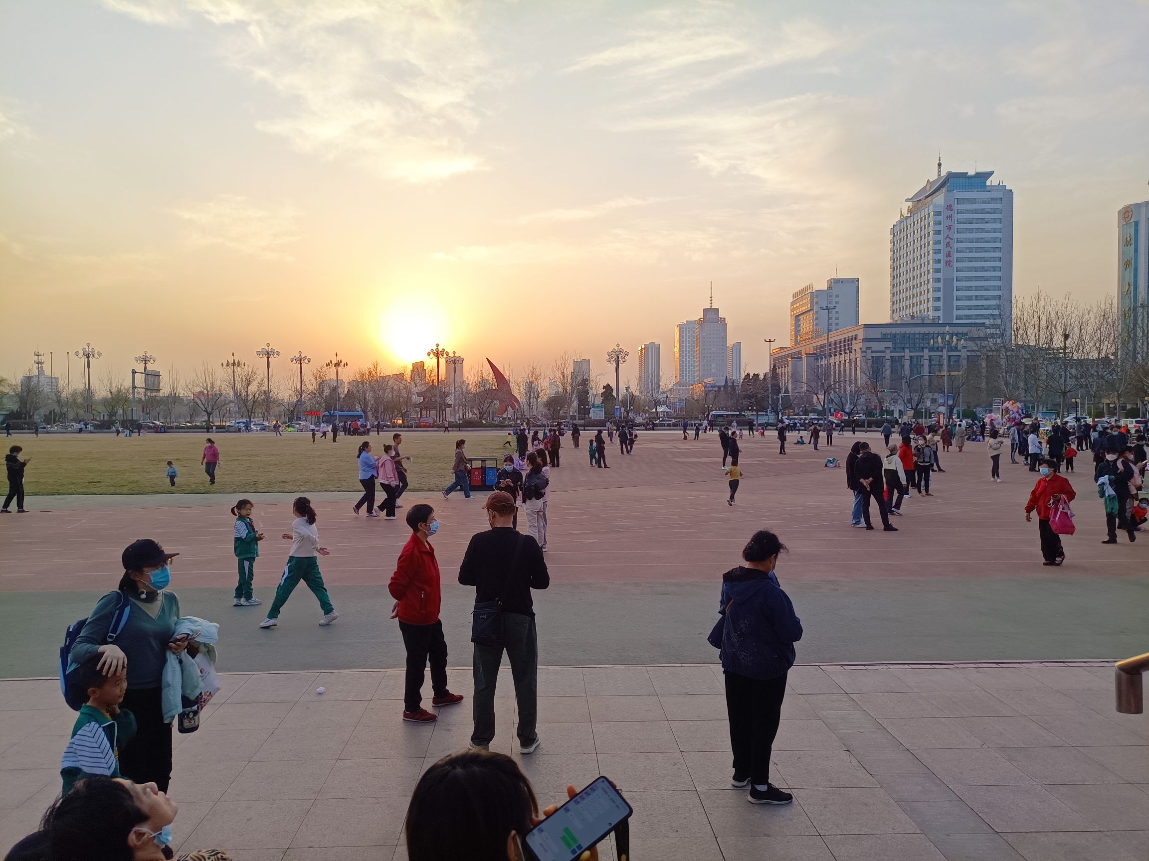 德州市城市中心广场旅行图片 1