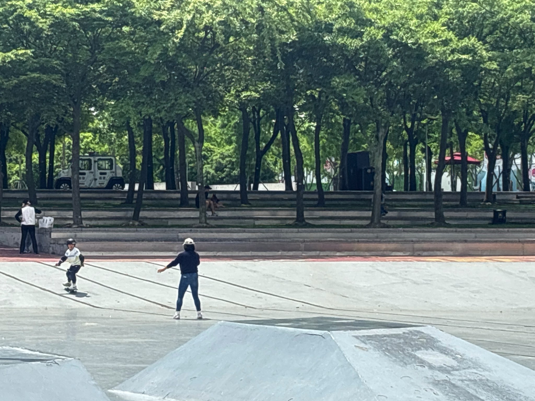 上海市滨江滑板公园旅行图片 1