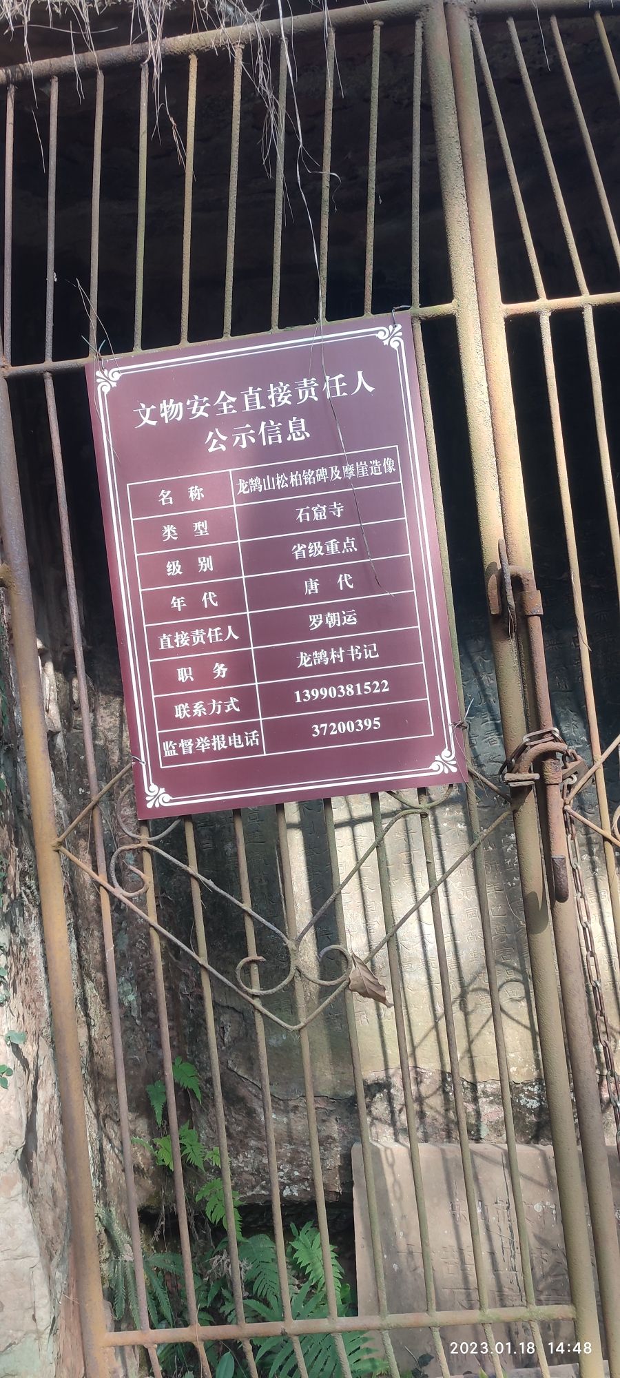 龙鹄山摩崖石刻旅行图片 1