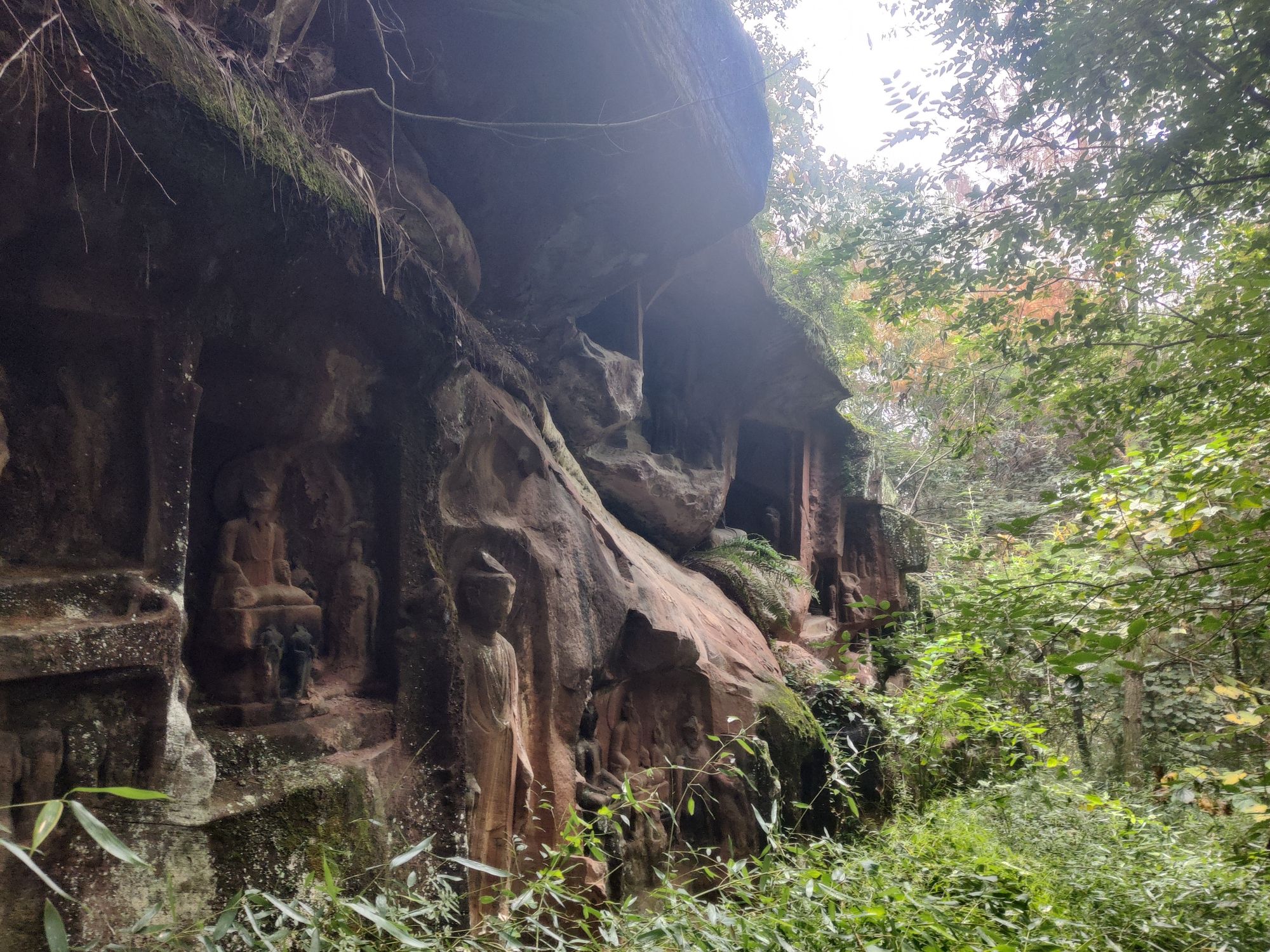 龙鹄山摩崖石刻旅行图片 3