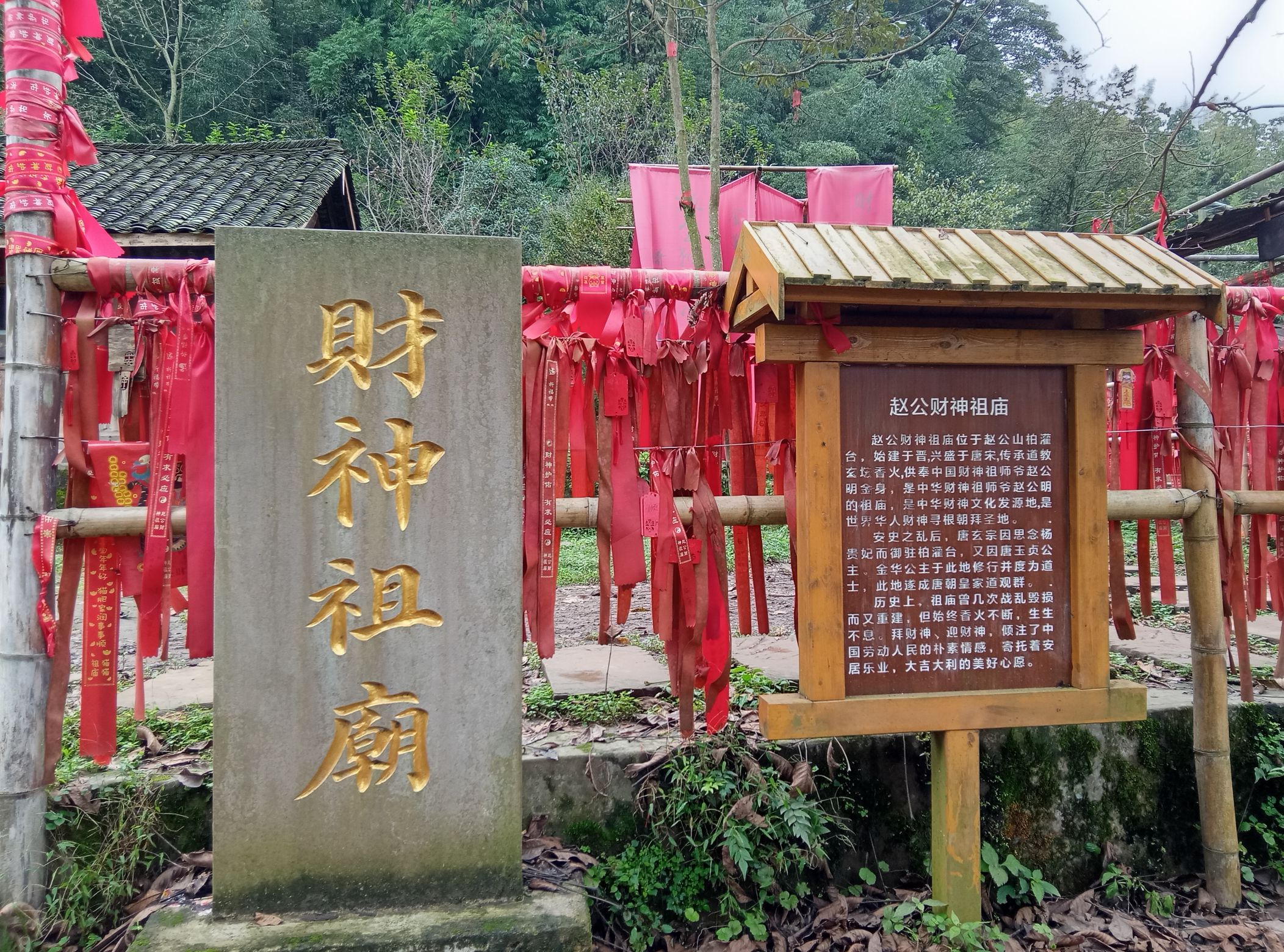 赵公祖庙实景照片