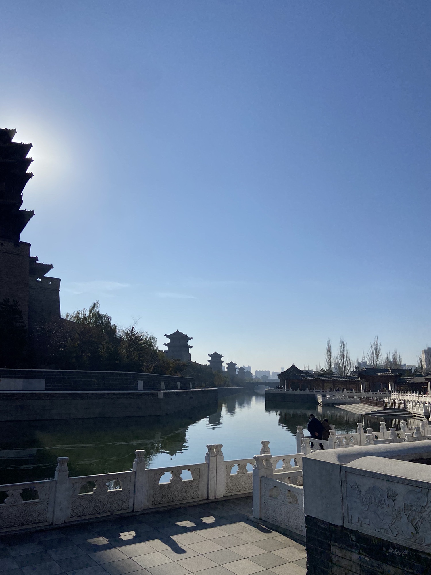 大同古城城墙外带状公园旅行图片 2