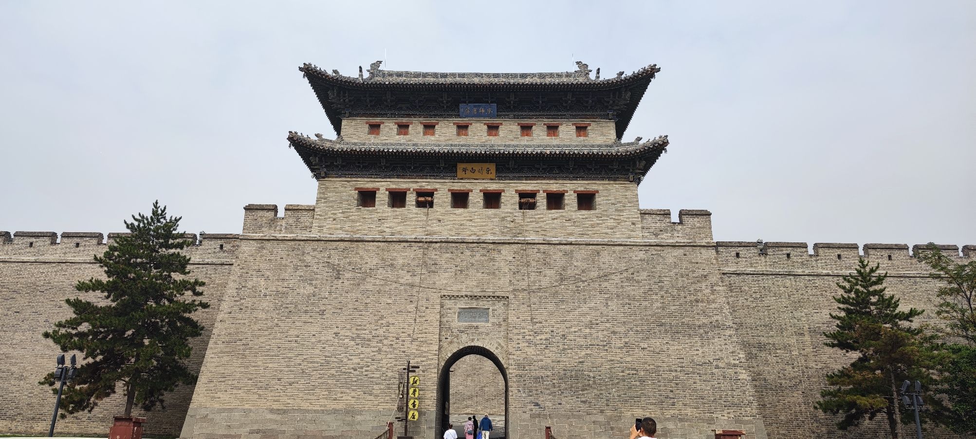 大同古城城墙外带状公园旅行图片 2