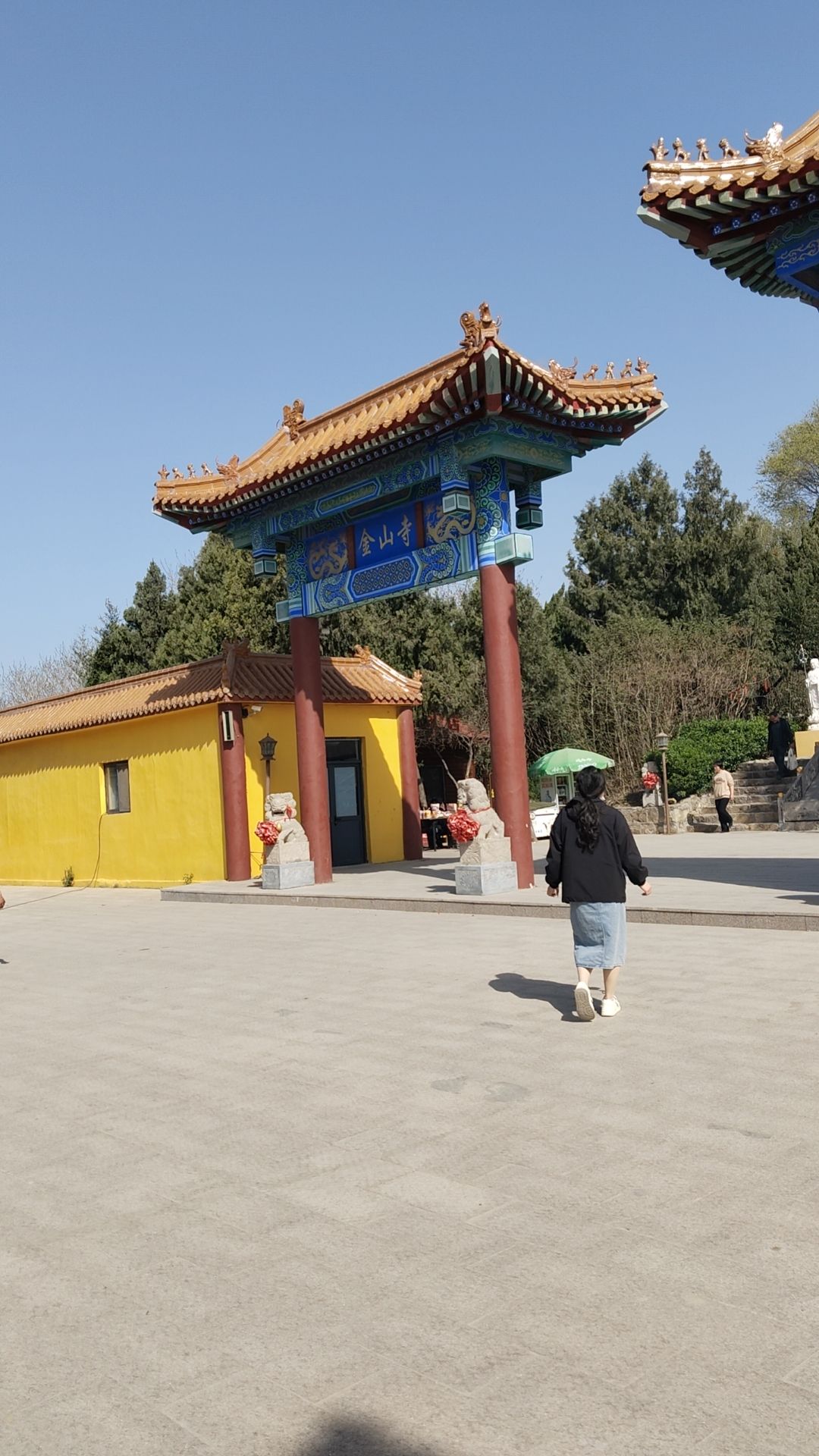 金山寺实景照片