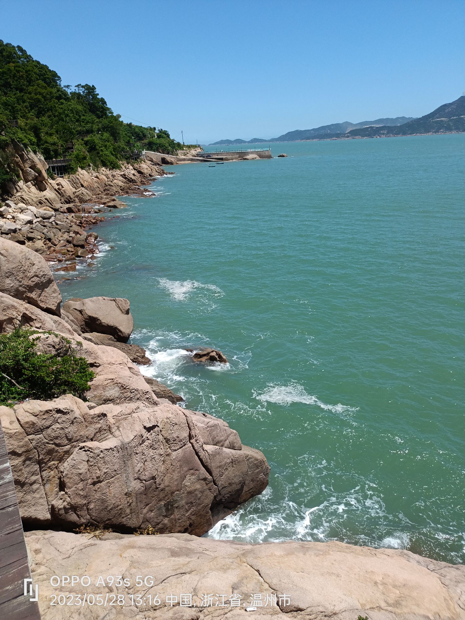 大沙岙海边休闲走廊旅行图片 3