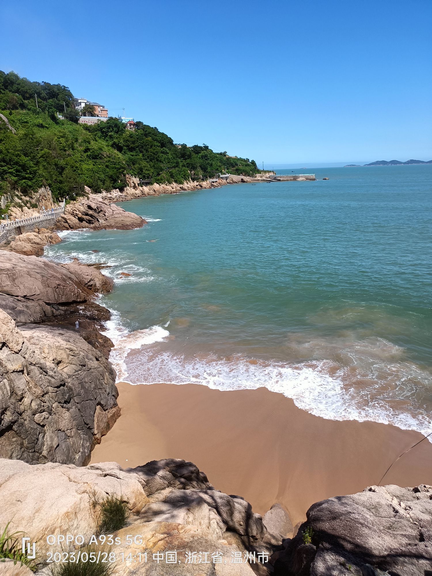 大沙岙海边休闲走廊旅行图片 1