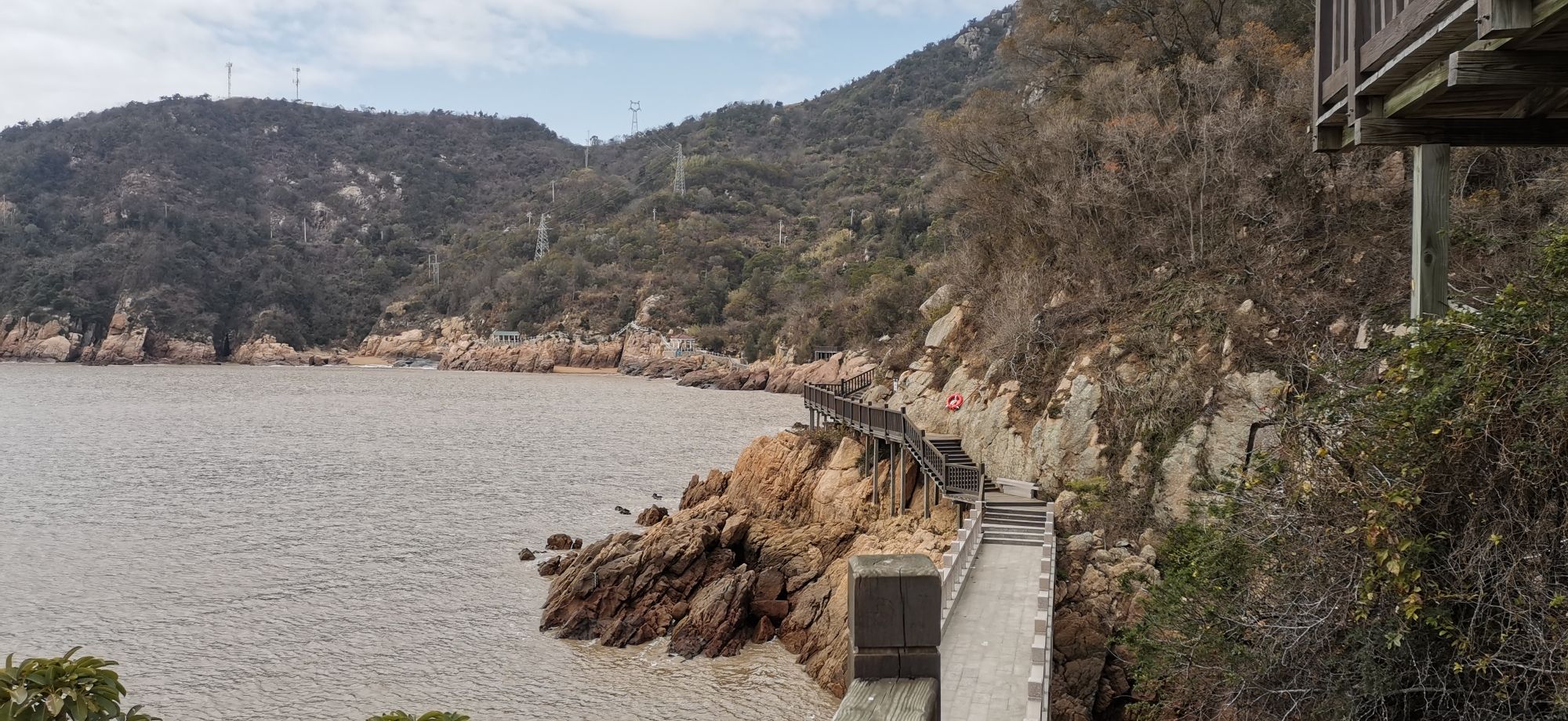 大沙岙海边休闲走廊旅行图片 3