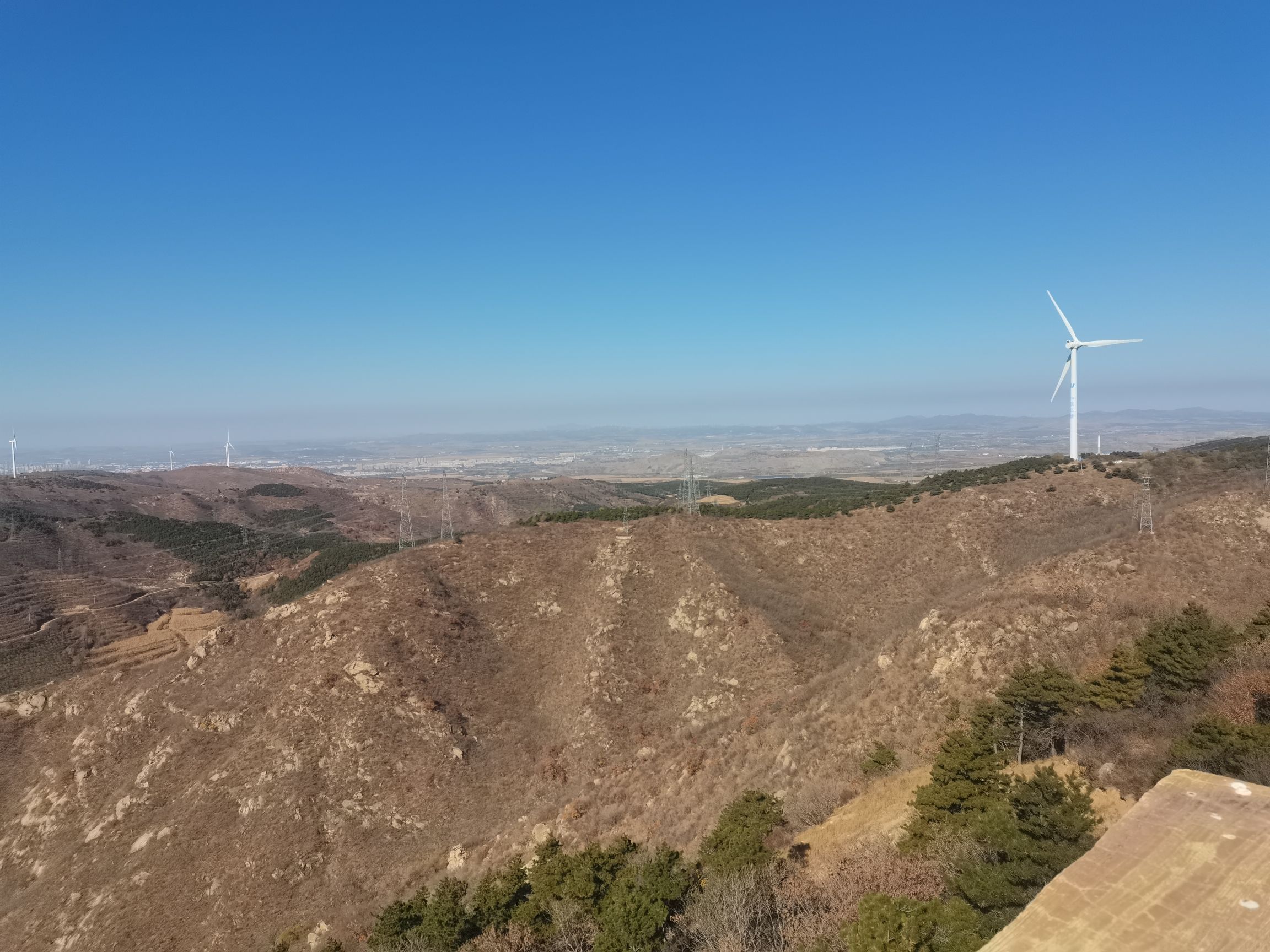 高山风电景区
