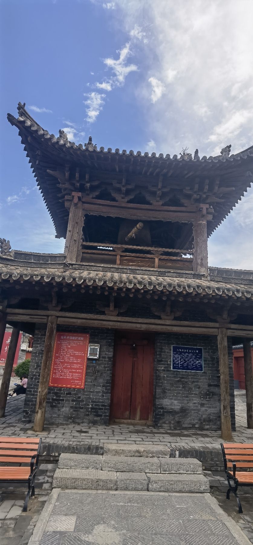 山西应县木塔景区-钟楼