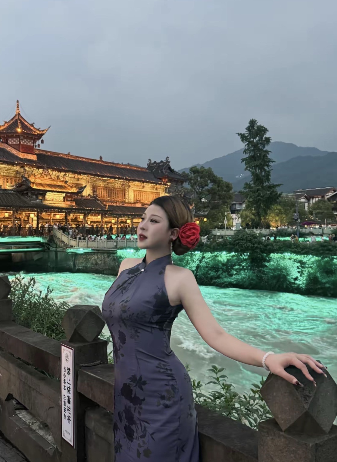 西蜀廊桥古镇旅行图片 1