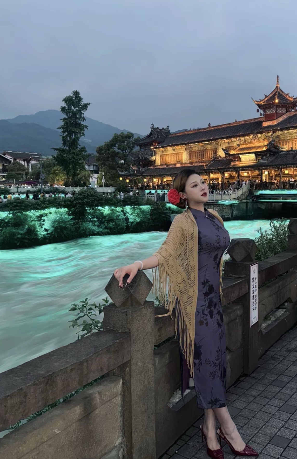 西蜀廊桥古镇旅行图片 3