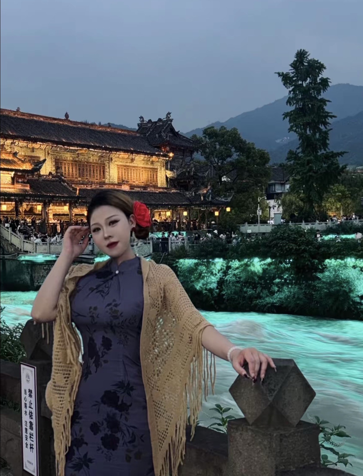 西蜀廊桥古镇旅行图片 2