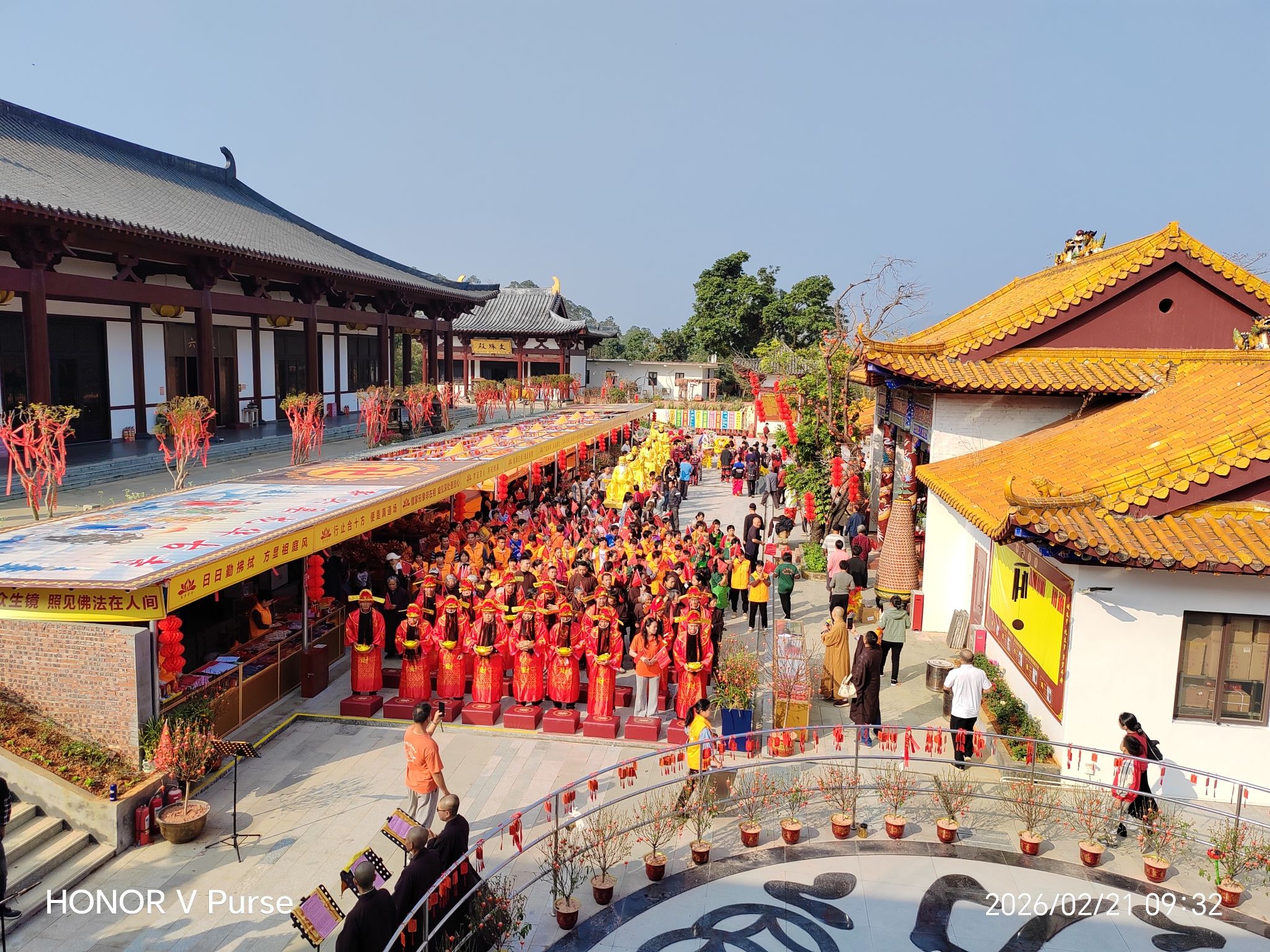 龙华古寺实景照片