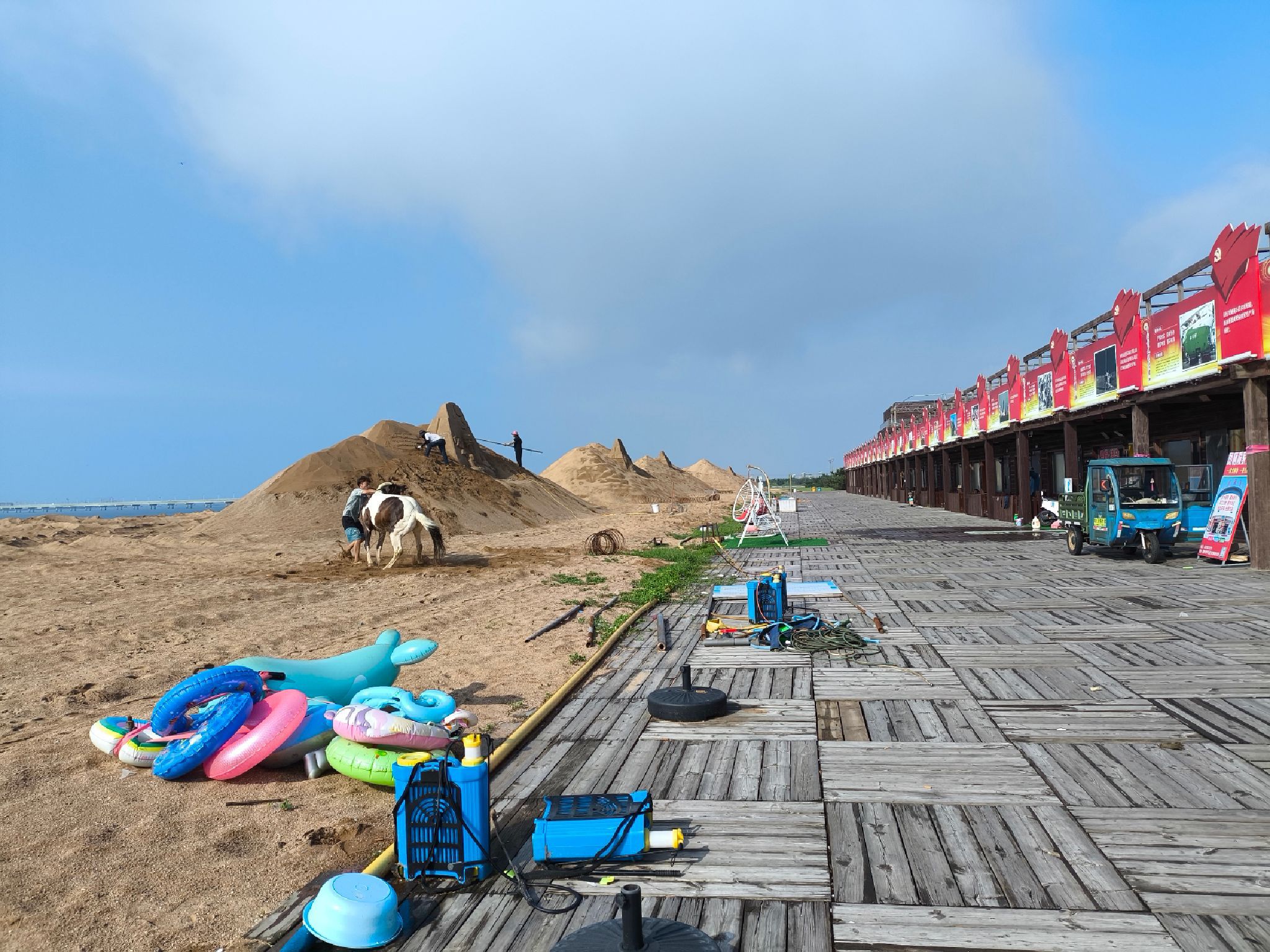 亚洲沙滩运动会雕塑作品旅行图片 1