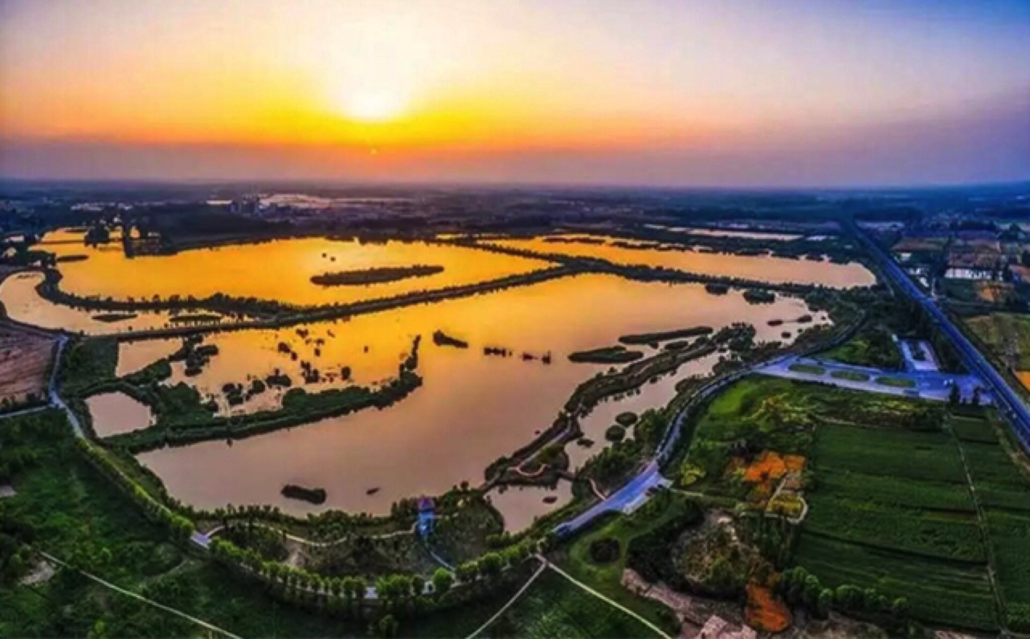安国湖国家湿地公园旅行图片 1
