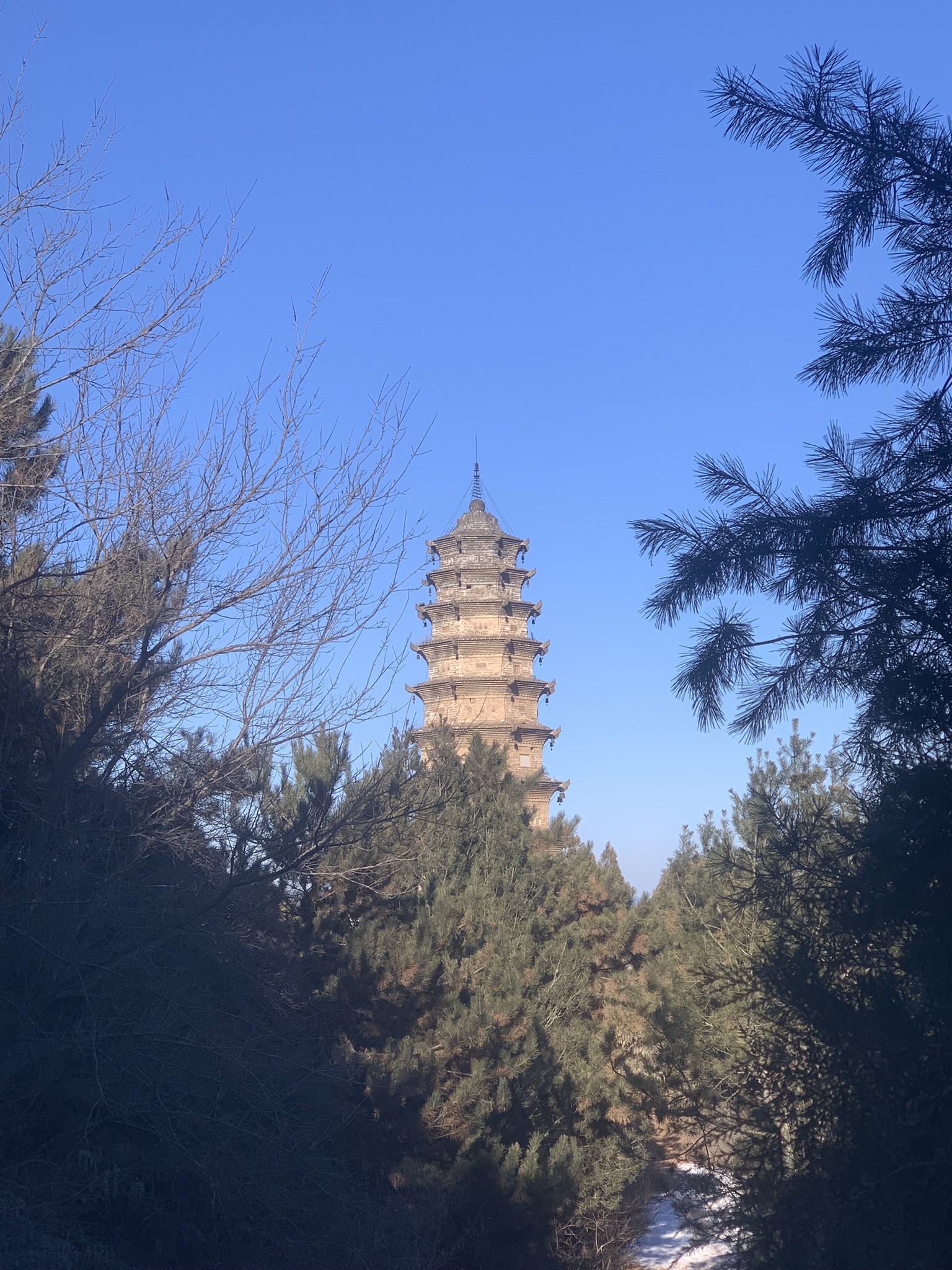 麻衣寺砖塔旅行图片 1