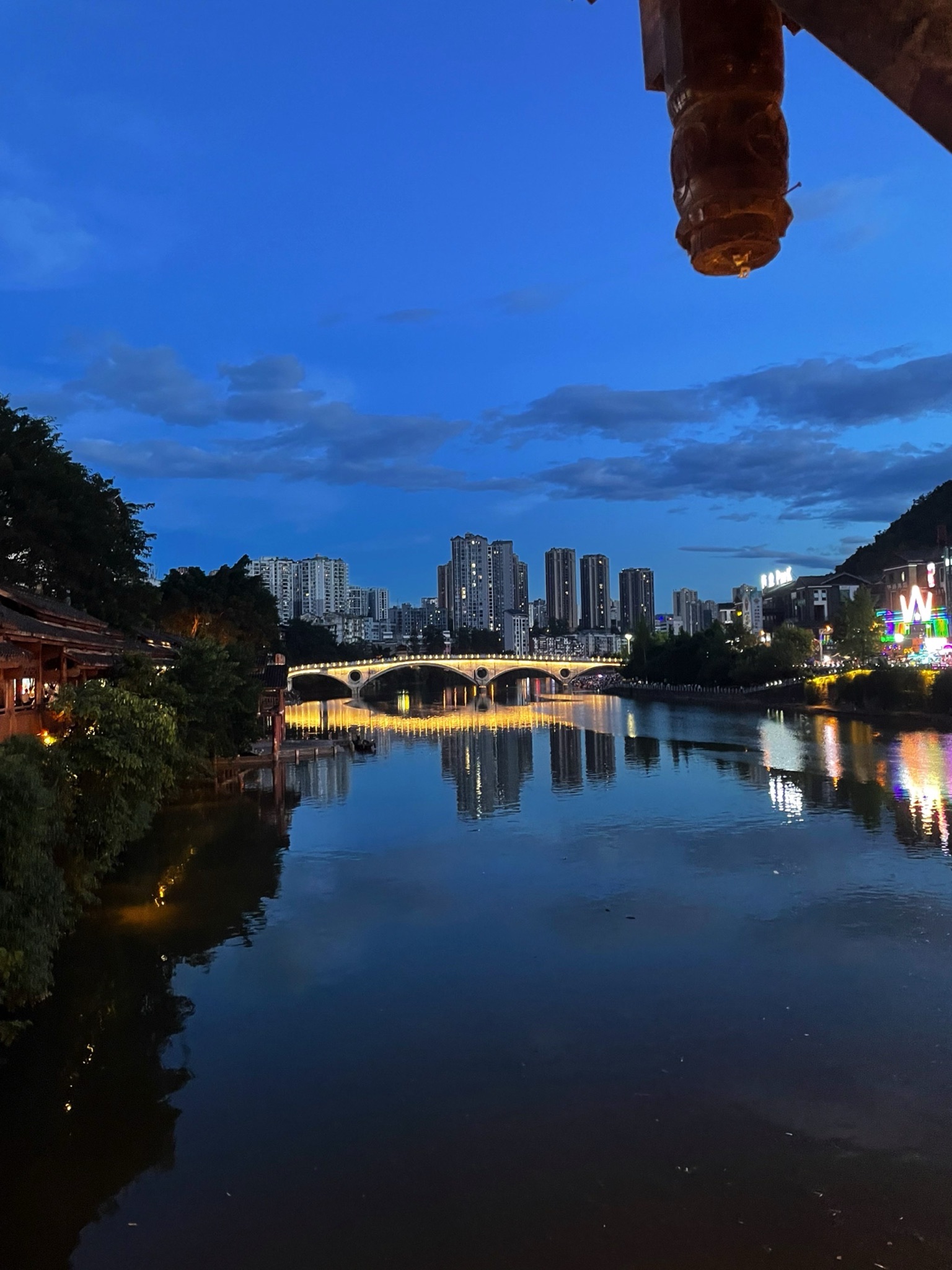 旗山廊桥旅行图片