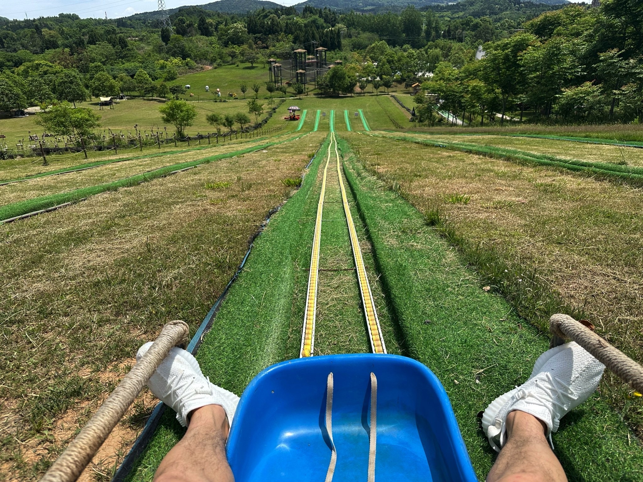 白马关滑草场旅行图片 2