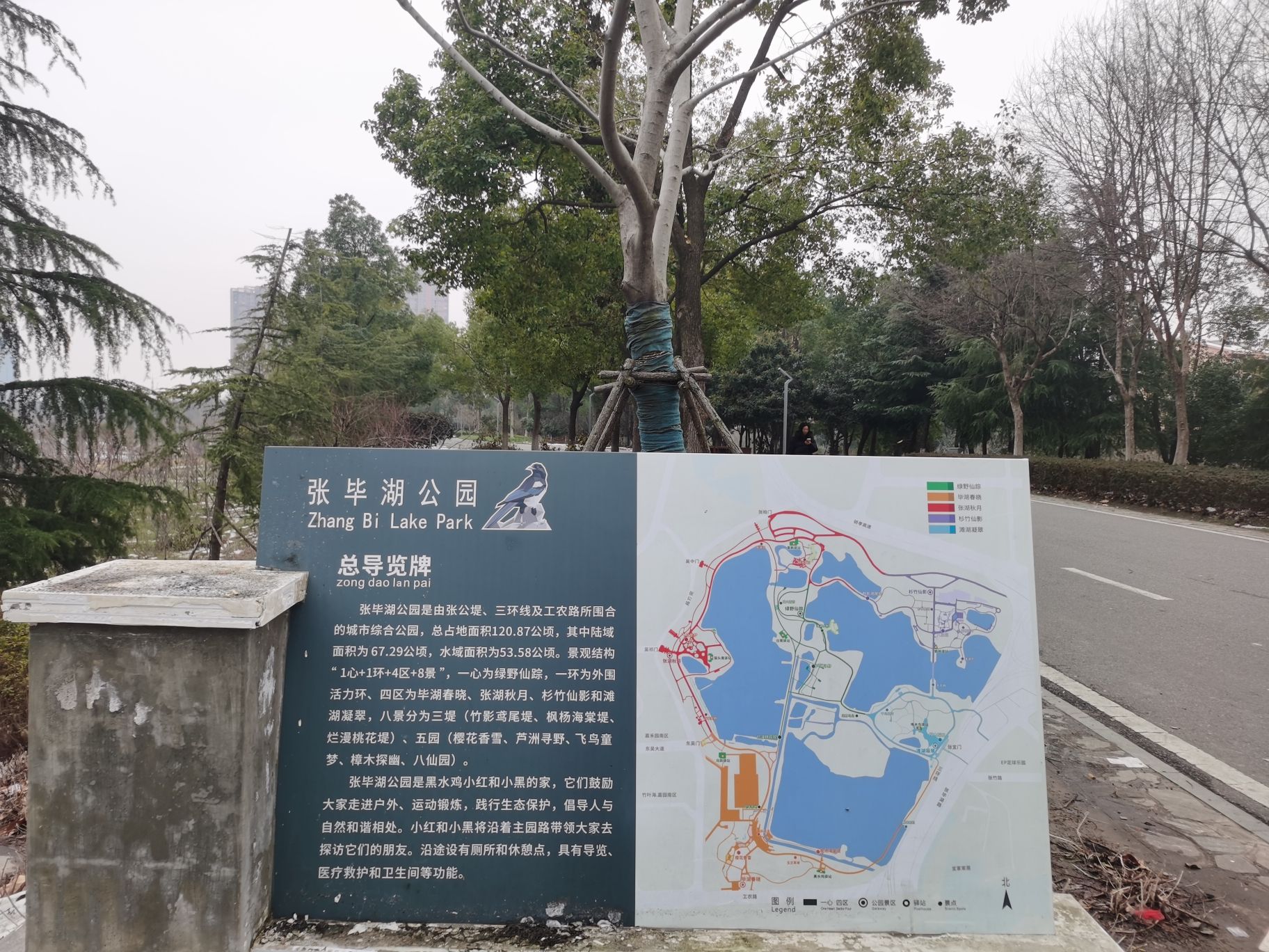 张毕湖公园旅行图片 1