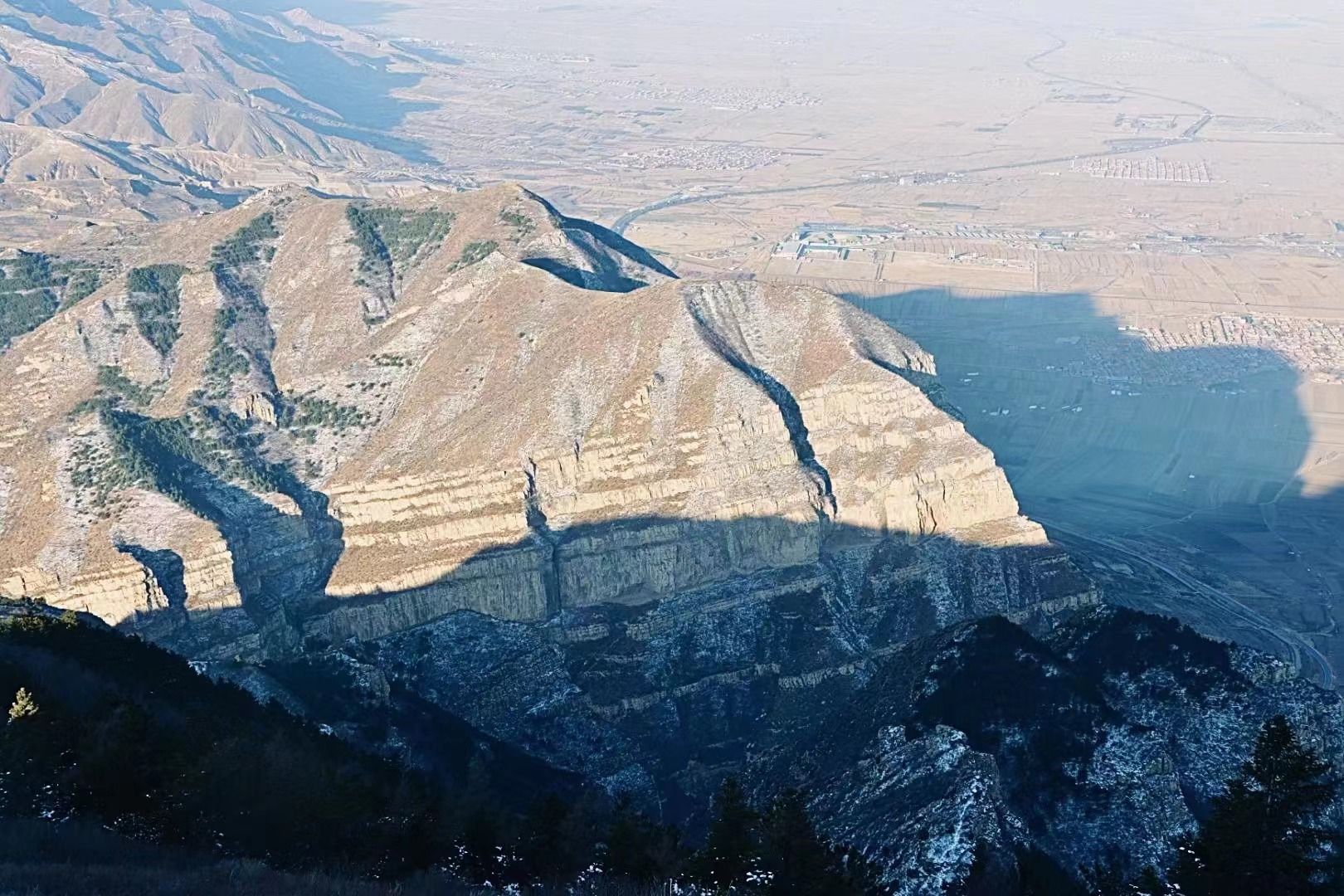 恒山后山照壁旅行图片 3