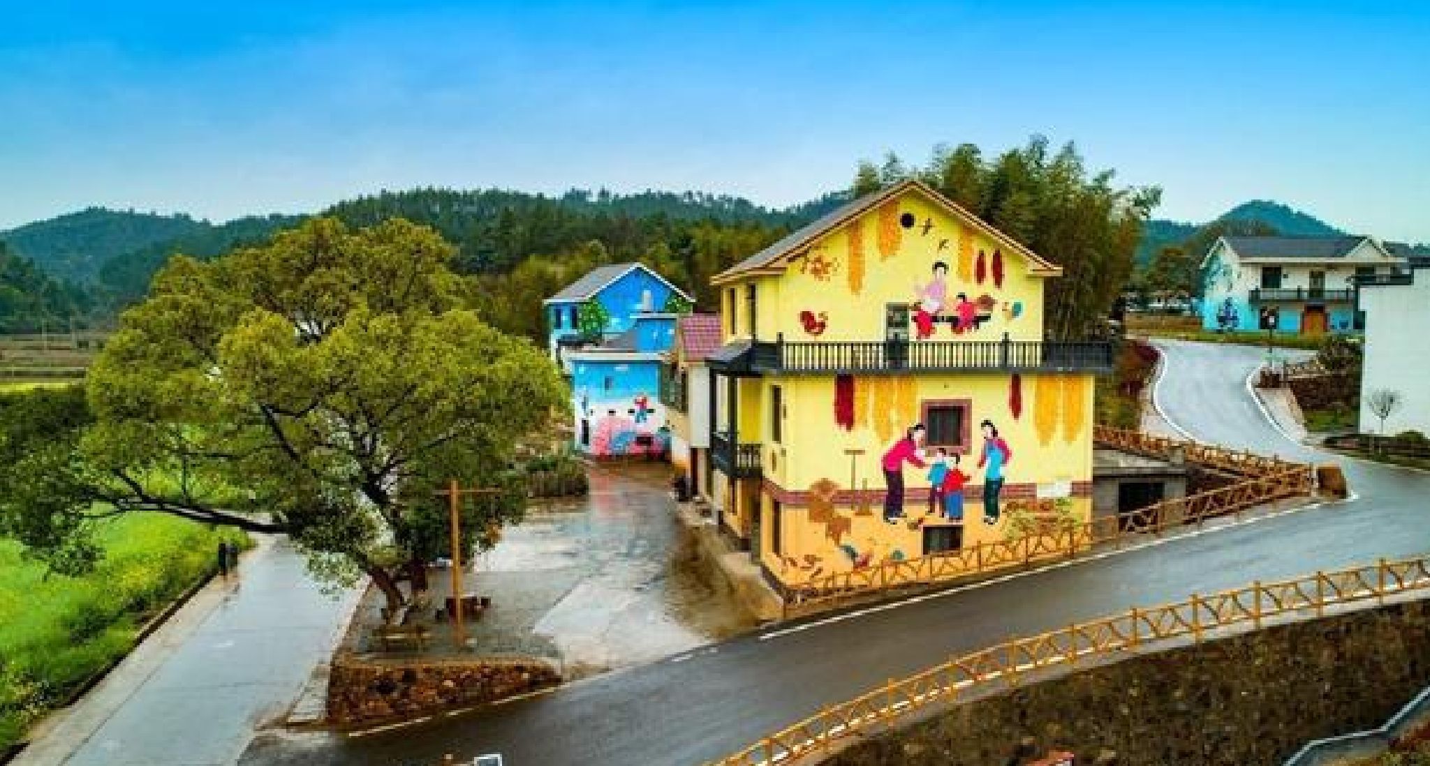 吉先锋暖新景区驿站(万安田北农民画村)旅行图片 1