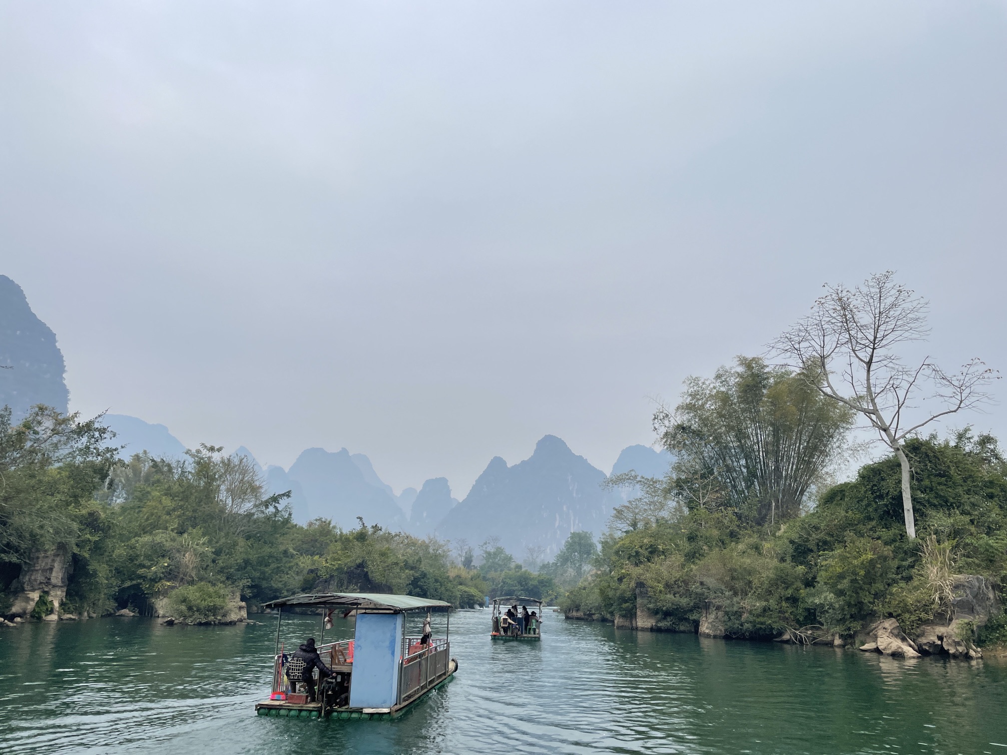 广西大新黑水河国家湿地公园旅行图片 2