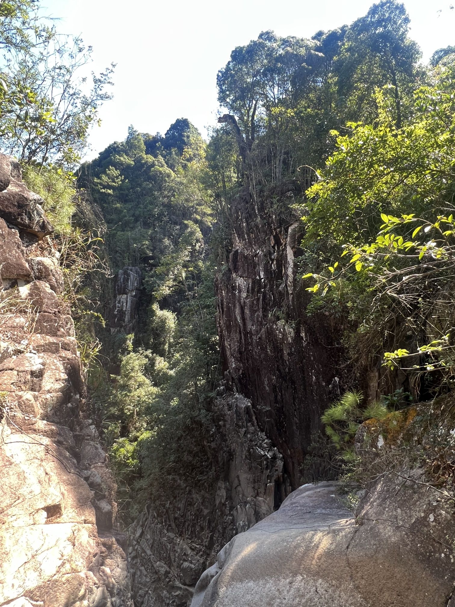 铁扇关门瀑布旅行图片 1