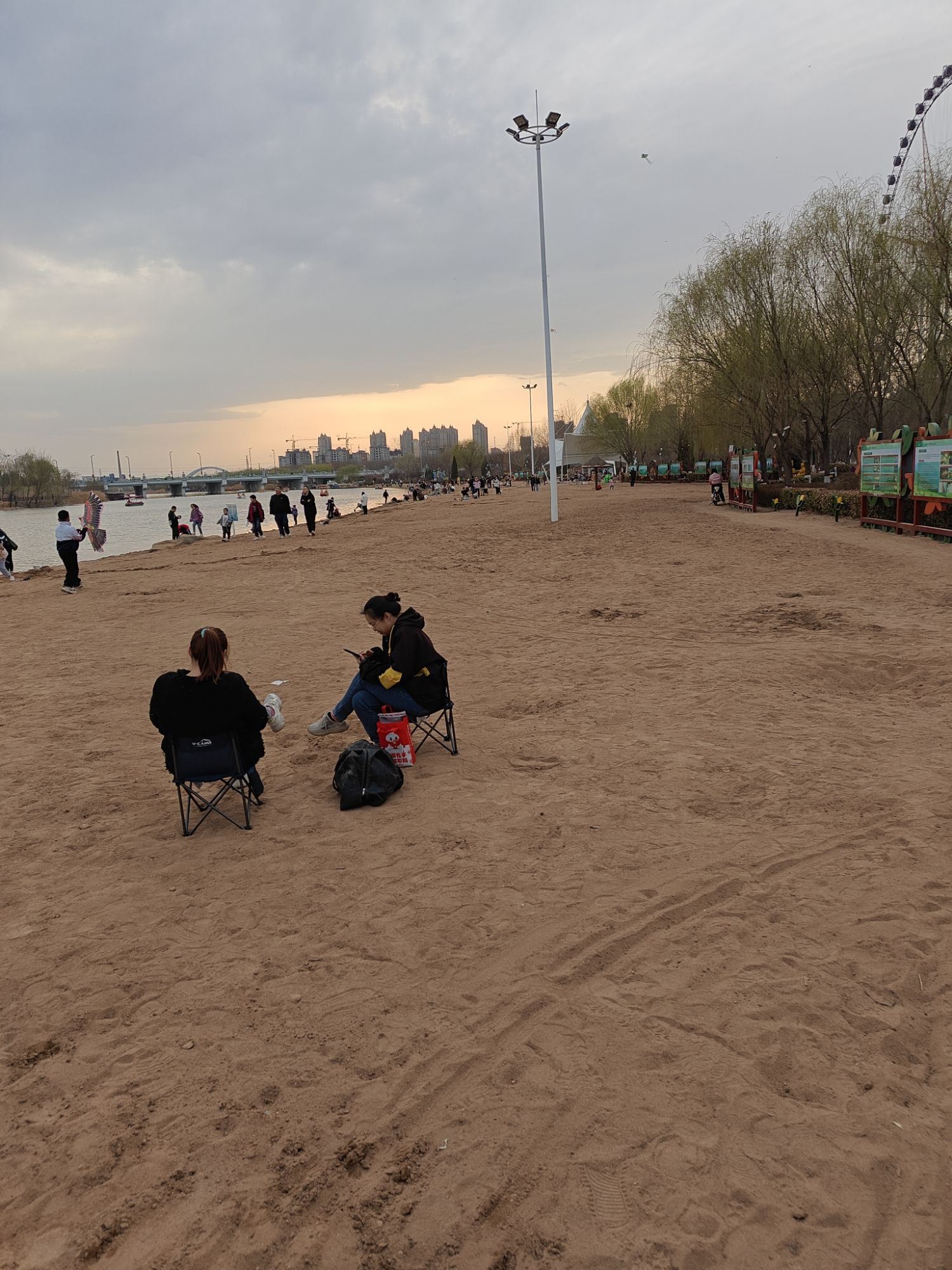 七里河沙滩公园旅行图片 1