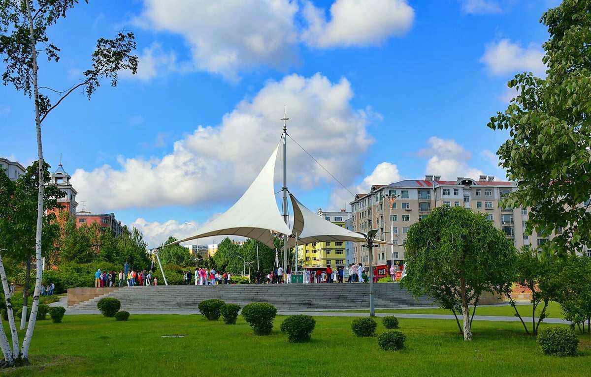 鸡西市文化广场