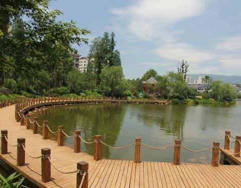 北湖公园旅行图片 2