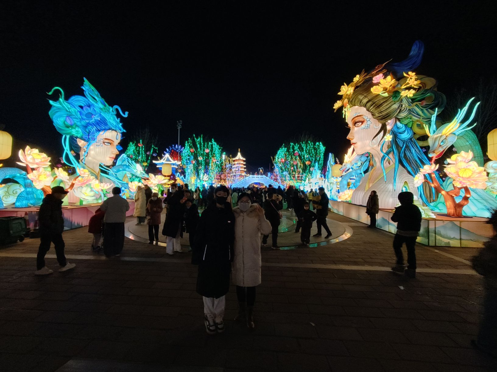 淄博花灯齐彩城旅行图片 3