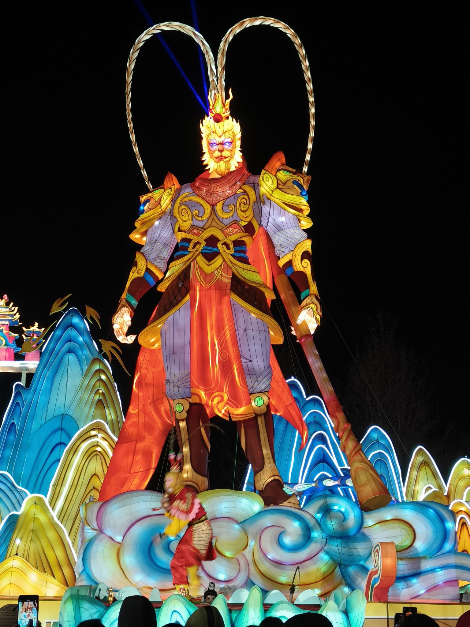 淄博花灯齐彩城旅行图片 2