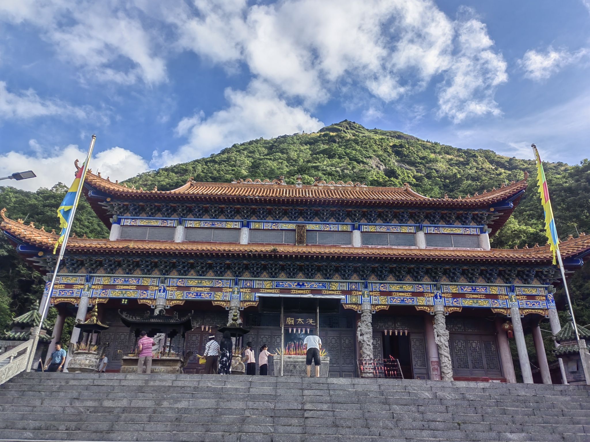 根子浮山冼太庙实景照片