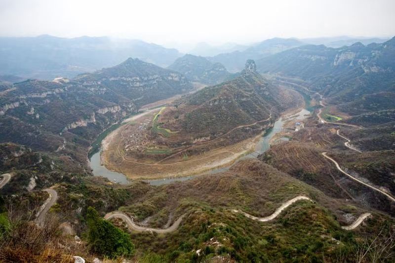 李寨乡土岭村晋城第一湾景区旅行图片 1