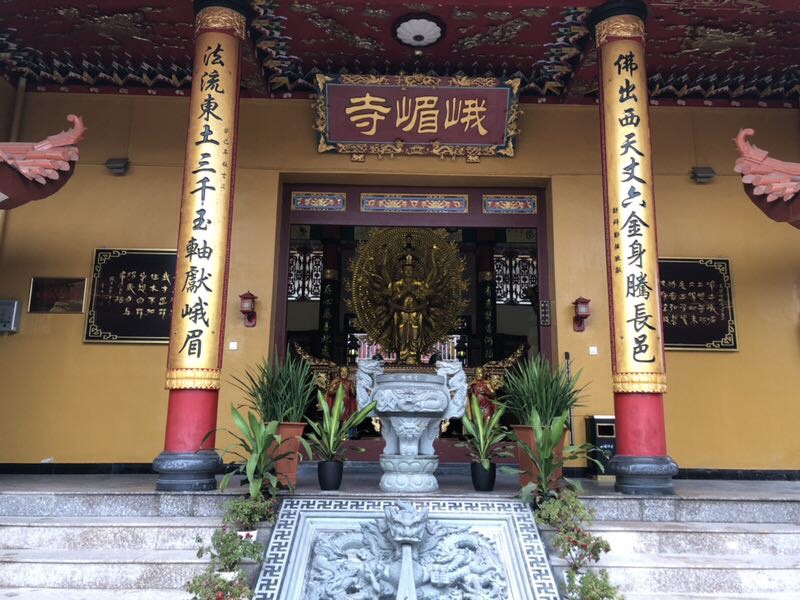 峨嵋禅寺实景照片
