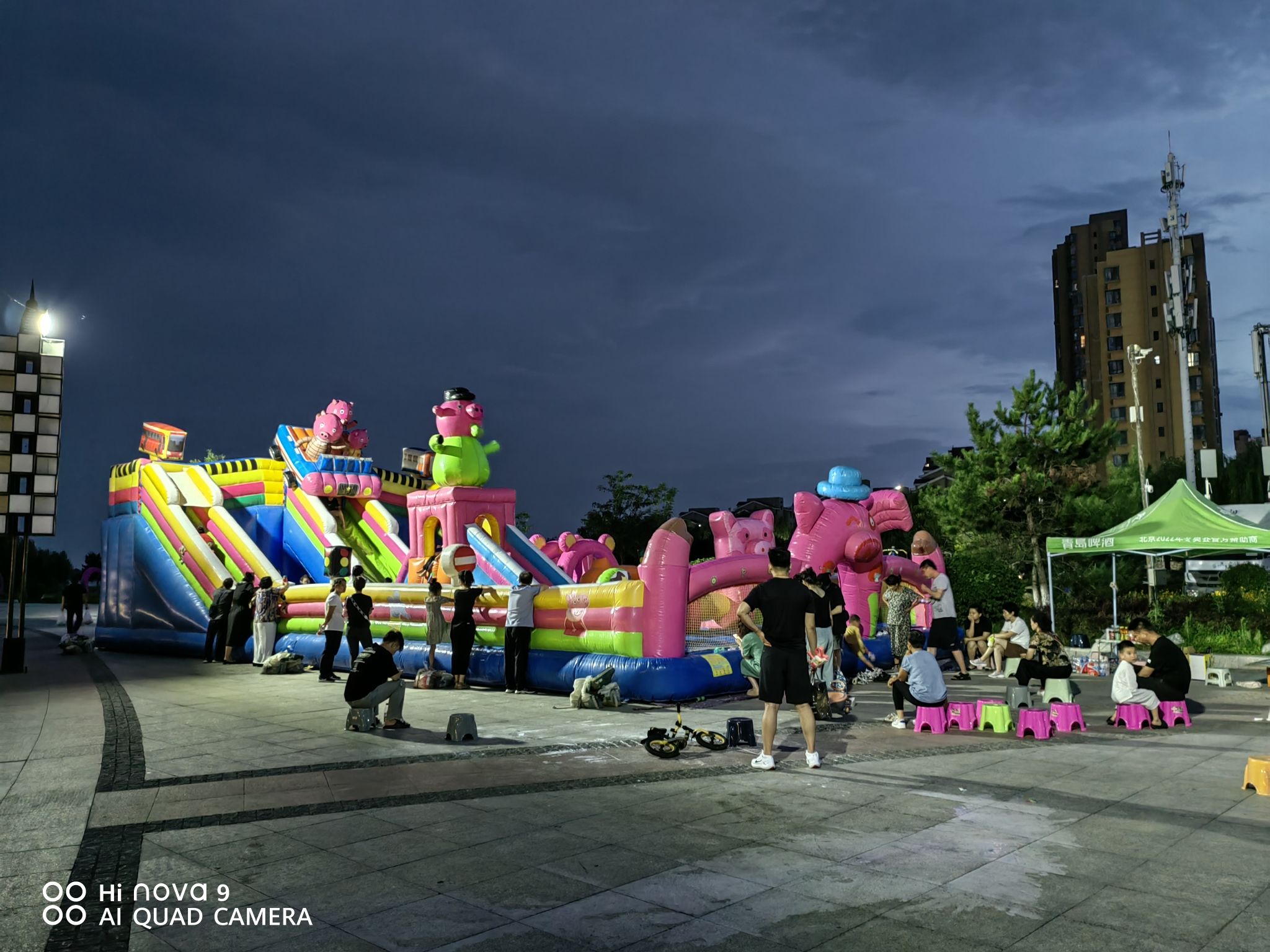 昌图滨湖新区市民广场旅行图片 2