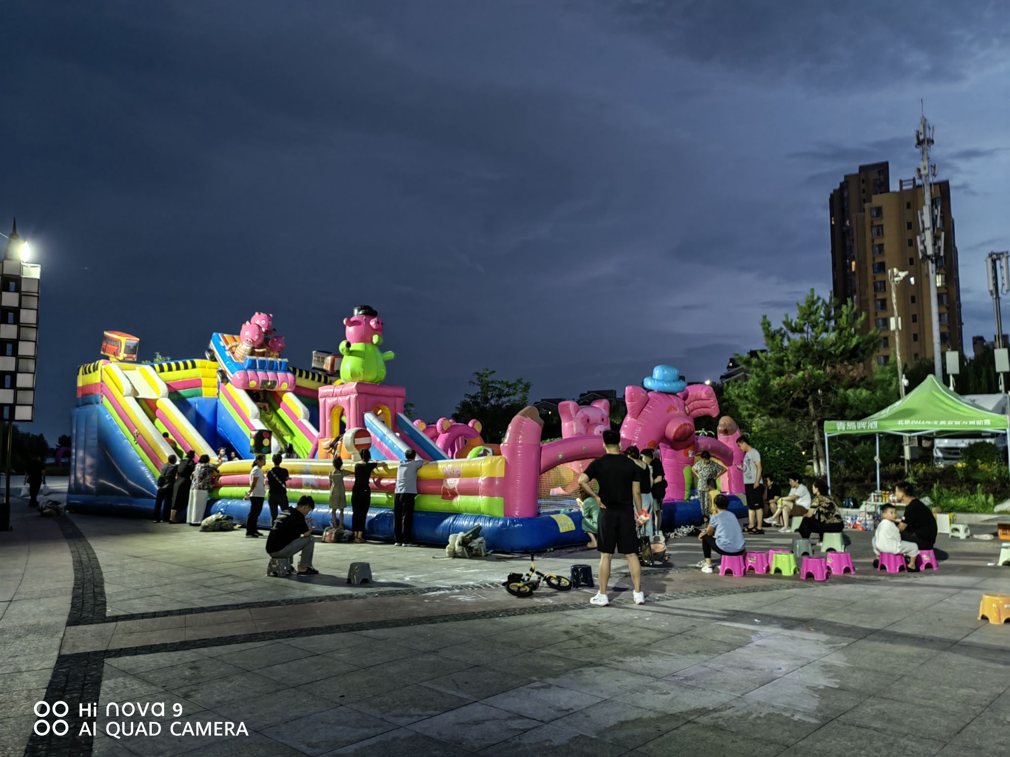 昌图滨湖新区市民广场旅行图片 1