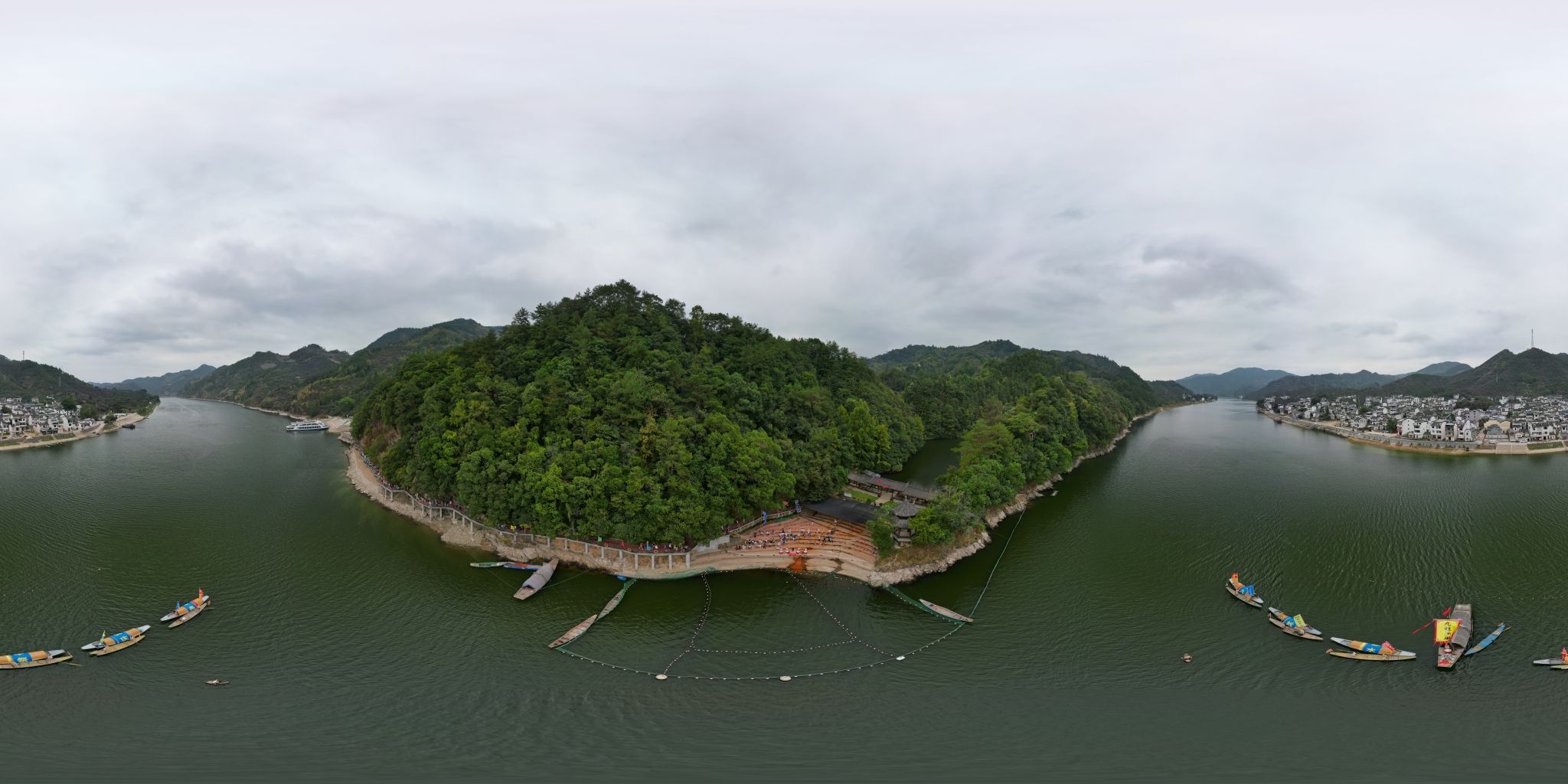 新安江山水画廊风景区-绵潭村