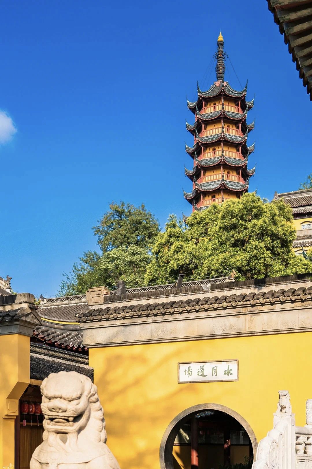 金山寺实景照片