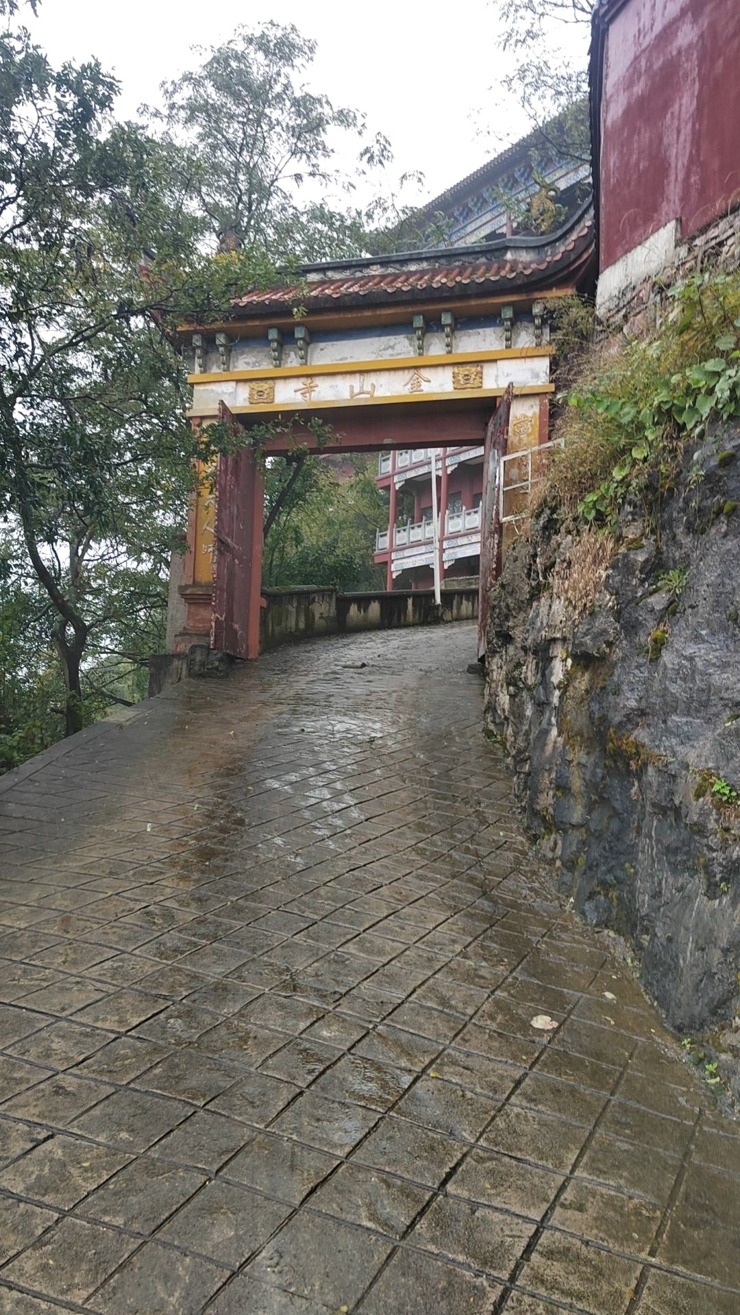 金山寺实景照片