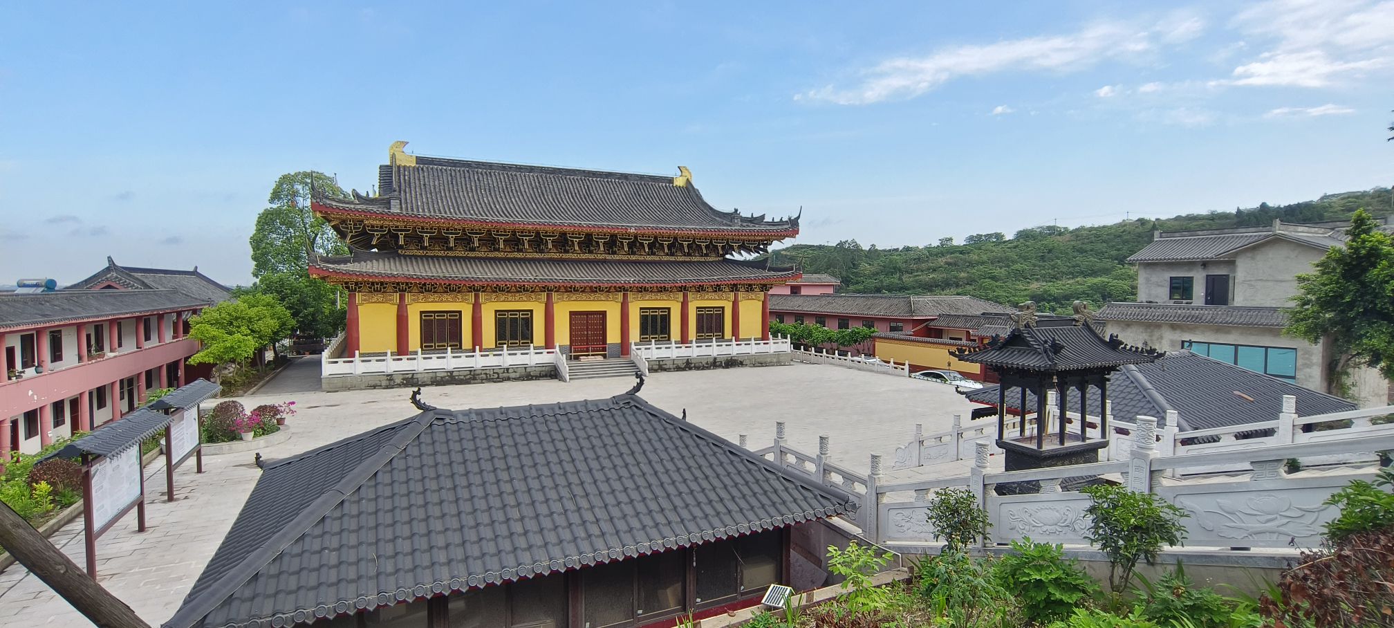 善安寺实景照片