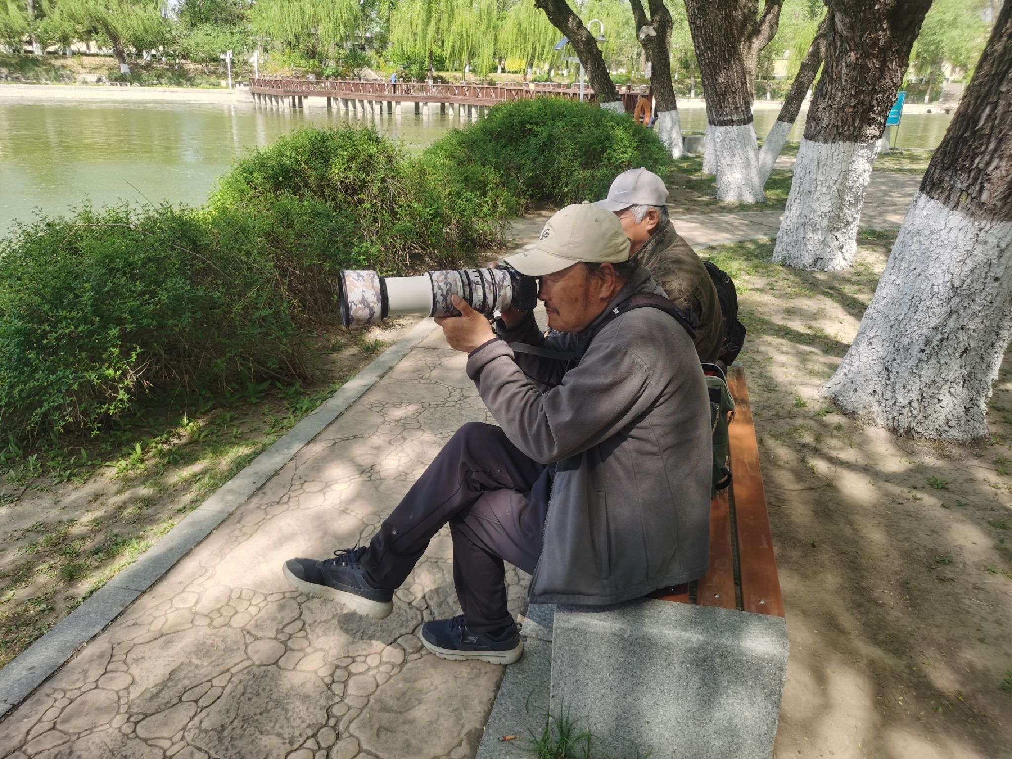 农展馆后湖旅行图片 1