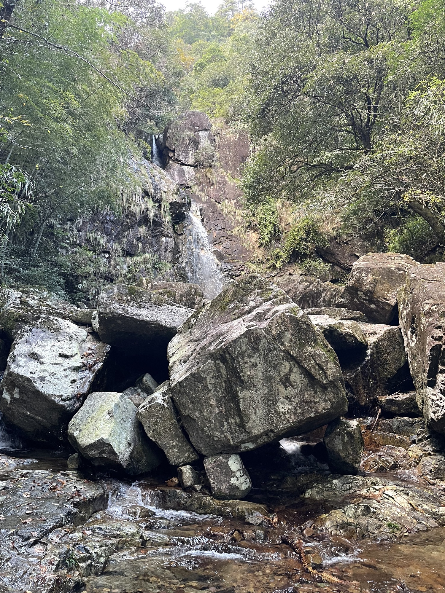 百丈际瀑布群旅行图片 2