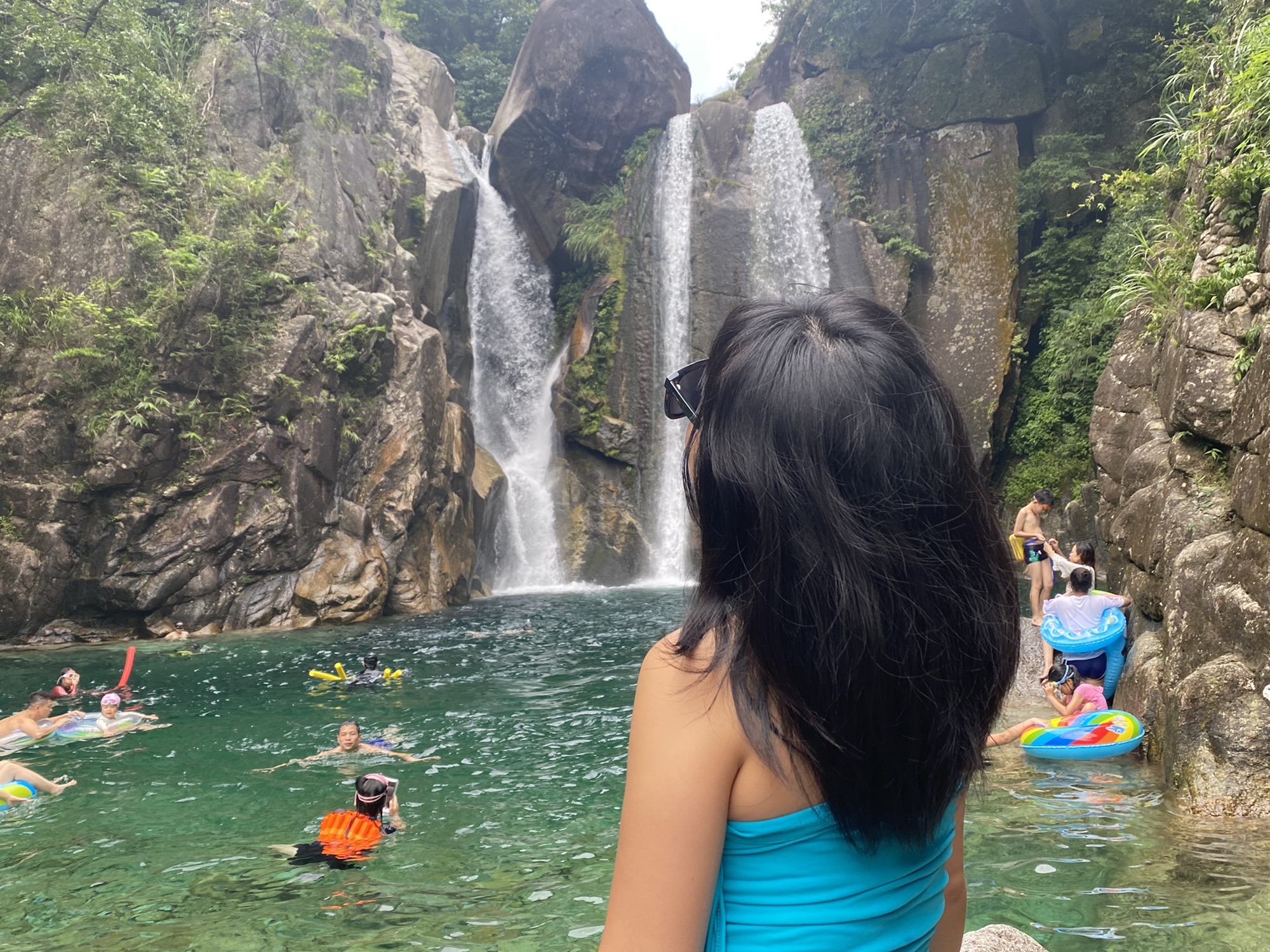 嵘溪瀑布景区旅行图片 3