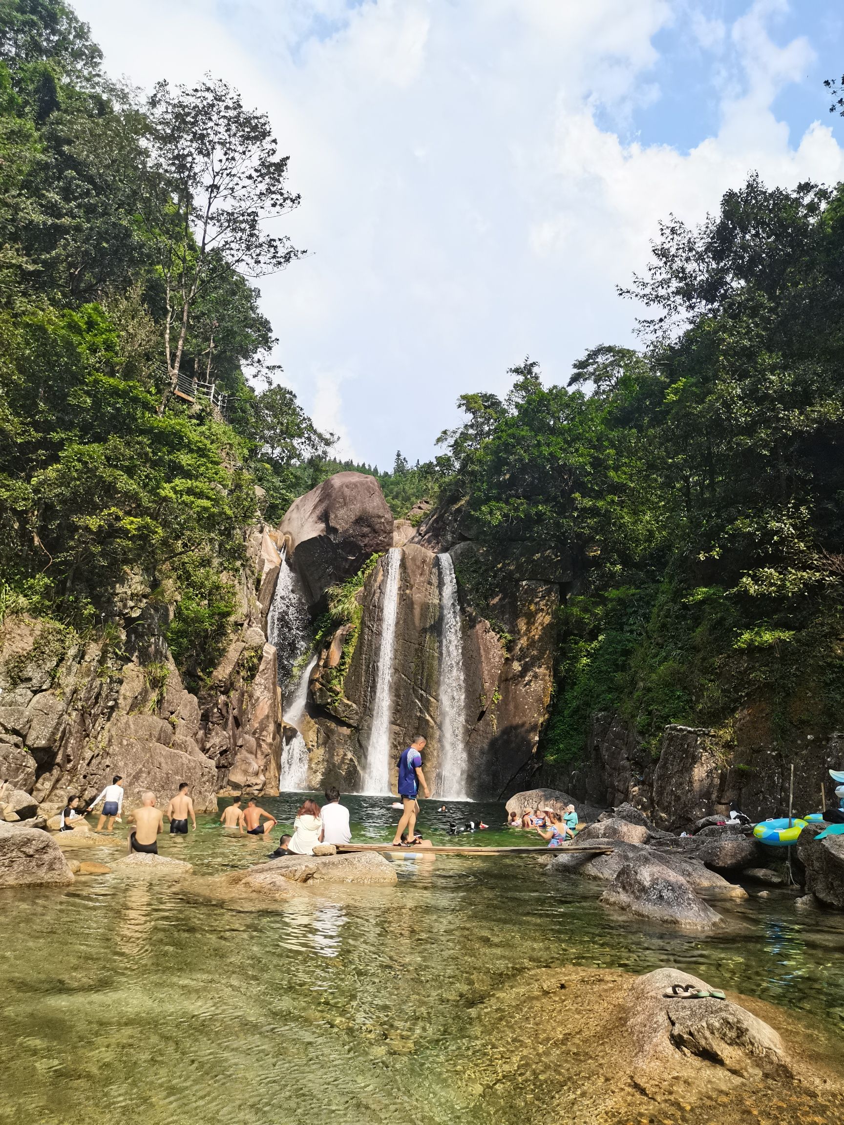 嵘溪瀑布景区旅行图片 1