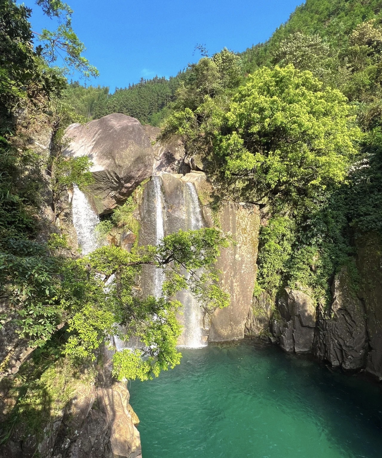 嵘溪瀑布景区旅行图片 3