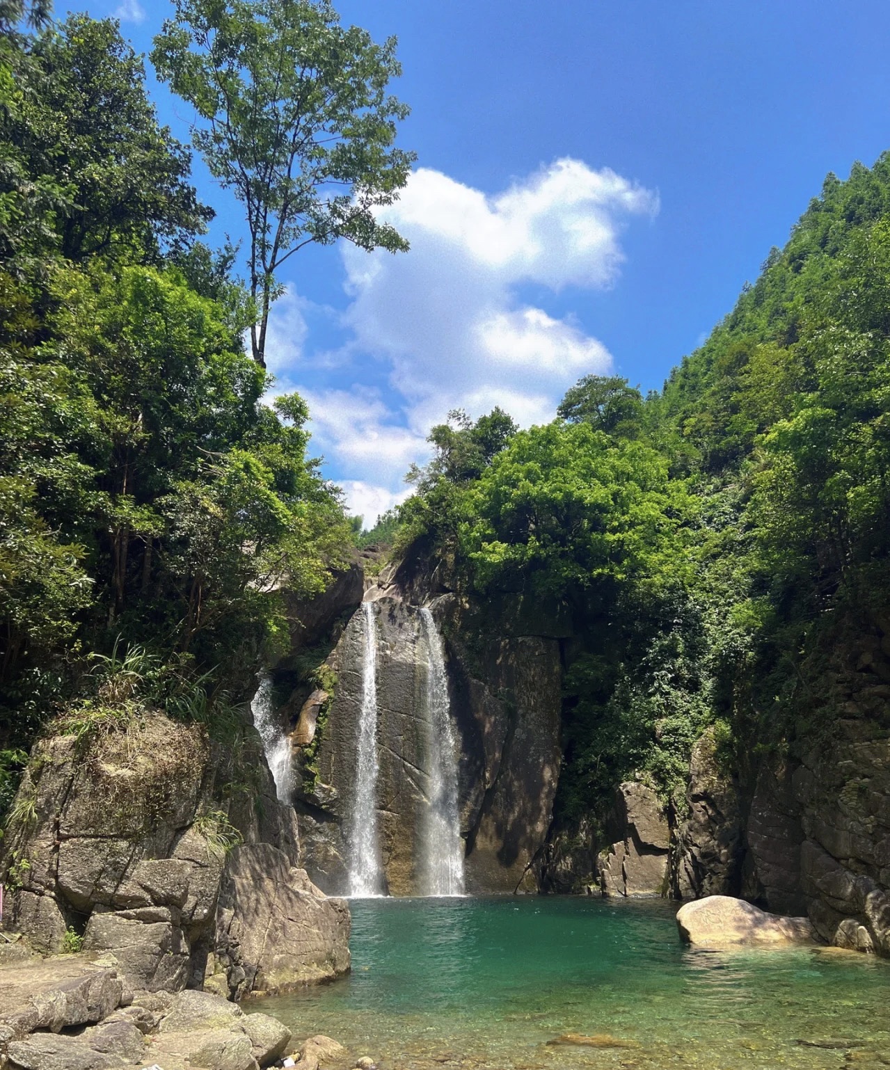 嵘溪瀑布景区